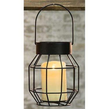 Black Iron Cage Lantern - The Fox Decor